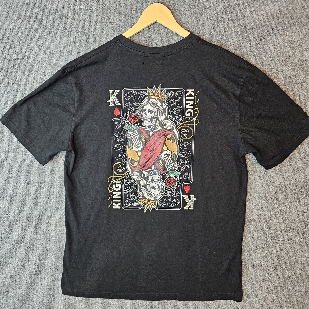 Ace of Style: Members Only King Playing Card Graphic Tee